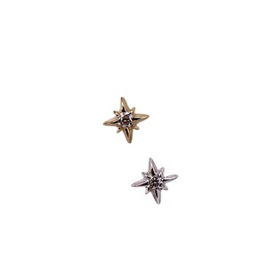 S925 Sterling Silver Moissanite Eight Pointed Star Stud Earrings Hypoallergenic Everyday Wear - Product Image 5