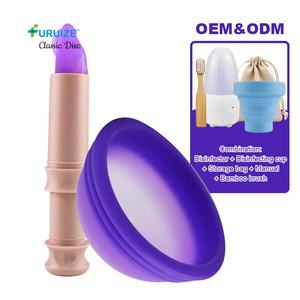 ISO CE Furuize Period Copa <span class=keywords><strong>Menstrual</strong></span> <span class=keywords><strong>Disc</strong></span> fabrica disco <span class=keywords><strong>menstrual</strong></span> reutilizable disco médico para el cuidado de las mujeres - Product Image 1