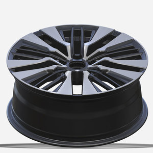Cerchi in lega 18 pollici argento e nero Jy cerchi in alluminio per Mirai Noah Previa Prius RAY4 Rush Sienna Vellfire Venturer <span class=keywords><strong>Venz</strong></span> - Product Image 4