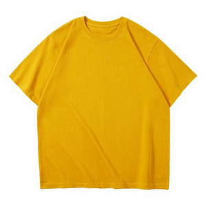 Camisetas de Manga Corta al por Mayor de Alta Calidad con Logotipo Personalizado, 280 g/m², Cuello Redondo, Hombros Caídos, Unisex, Lisas, 100% Algodón Transpirable - Product Image 5