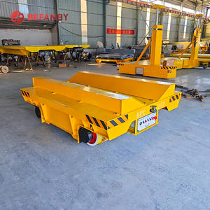 CE 인증 전기 레일 트랜스퍼 카트 제조공장 산업용 새로운 강재 도장선 - Product Image 5