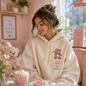 Patchs brodés écologiques à motif rose et inscription 'Sweet Taste pink love', thermocollants, décoratifs pour la Saint-Valentin, pour vêtements et chapeaux - Product Image 3