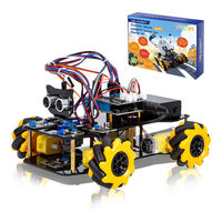 ACEBOTT Coche Robótico Inteligente DIY ESP32 con Control Remoto, Lanzador de Bolas de Agua, Juguete Educativo STEM de Programación para Arduino