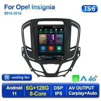 Autoradio à écran vertical Qled Android 14 9.7 "pour Opel Insignia Buick Lacrosse Regal Auto GPS Stereo Multimedia Player avec 4G
