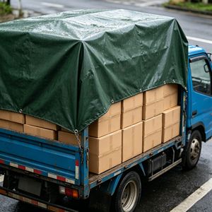 Bâche de camion imperméable et ignifuge en PVC, rideau latéral de camion, bâches de camion lourd industrielles, couvertures de remorque - Product Image 1
