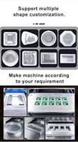 Machine de scellage manuelle pour capsules de café Nespresso K-Cup, scelleuse thermique en aluminium pour capsules rechargeables