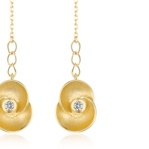 Boucles d'oreilles en argent 925 avec zircon de UM Jewelry, vente en gros, adaptées aux hommes et aux femmes, pour fiançailles, fête, anniversaire, mariage, cadeau quotidien - Product Image 3