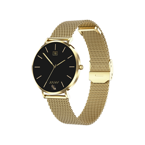 Montre connectée Slim Design T8 <span class=keywords><strong>Ultra</strong></span> BT Calling avec écran AMOLED HD rond de 1,19 pouce, suivi de la fréquence cardiaque et entraînement respiratoire pour femmes - Product Image 1
