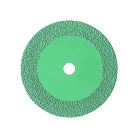 Disques de coupe diamantés brasés sous vide de petite taille (40 mm, 50 mm) pour la gravure et la découpe du jade, du verre et du cristal