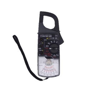 Multímetro de pinza con puntero Kyoritsu Modelo 2608A, 600V 60A, para medición de voltaje CA/CC, corriente y resistencia, portátil - Product Image 5