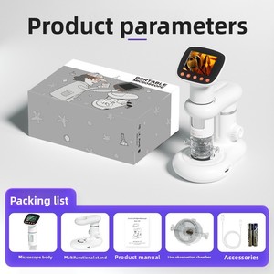 <span class=keywords><strong>Microscope</strong></span> électronique numérique optique CM3-Z13 avec caméra, loupe professionnelle pour enfants et élèves du collège - Product Image 3