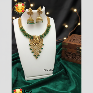 Ensemble de bijoux en or plaqué fin 10581135GR Collier - Product Image 3