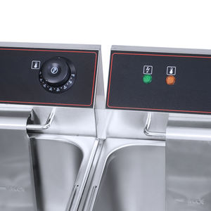 Freidora de Gas eléctrica de 2 tanques y 2 cestas para uso doméstico, restaurante, Hotel, tienda de alimentos agrícolas, Estado nuevo y usado - Product Image 2