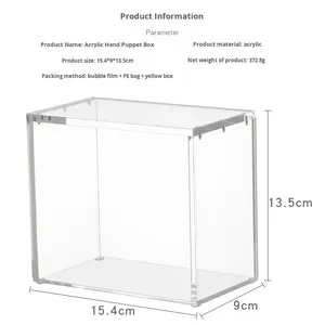 Hộp trưng bày thẻ bài Pokémon bằng acrylic hiện đại, có nam châm, trong suốt, chống bụi, có thể xếp chồng, hộp đựng thẻ bài bí mật - Product Image 5