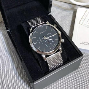 นาฬิกาควอตซ์ผู้ชาย สายสแตนเลส สไตล์สปอร์ต ธุรกิจ ลำลอง แฟชั่น กันน้ำ 50 เมตร หน้าปัดแบบเข็ม พร้อมปฏิทิน ยี่ห้อ Seiko รุ่น <span class=keywords><strong>AR1648</strong></span> - Product Image 4