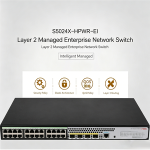 Switch de Acceso Gigabit Totalmente Administrado H3C S5000X-EI, Uplink de 10G, 24-48 Puertos, Opción con POE, Apilable para Redes Empresariales - Product Image 2