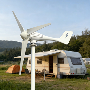 Éolienne à axe horizontal <span class=keywords><strong>1000W</strong></span> 12V 24V à aimant permanent pour batterie de bateau - Product Image 4