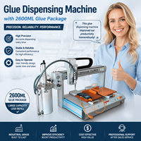 Dispensador de Pegamento de Alta Eficiencia para Mesa de Trabajo, Máquina Dispensadora de Adhesivo Automática de 3 Ejes XYZ, Certificación CE