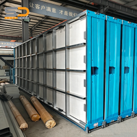 Maisons préfabriquées portables prêtes à l'emploi, conteneurs pliables, maisons mobiles pliables pour le transport