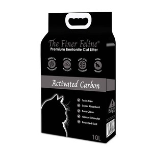 Arena para gatos natural ecológica sin polvo altamente absorbente, arena para gatos triturada de bentonita - Product Image 3