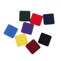 Bande adhésive ronde carrée à crochet et boucle