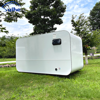 4m Pod House Type-A Nouvelle tendance Apple House Pods de bureau préfabriqués détachables Apple Cabin Capsule Modular Housing
