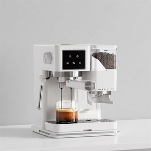 Semi-Automatic <b>Espresso</b> Coffee Machine 20 Bar Digital Control Touch Screen Built-in Grinder 2 <b>Cup</b> Household Use - Product Image 1