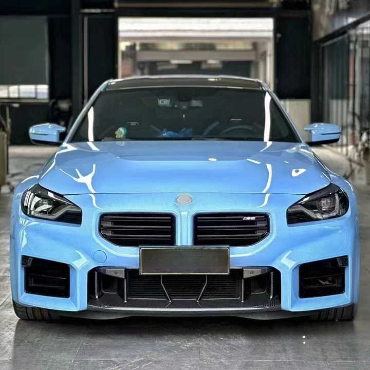 BMW M2 G87 DRY CARBON FIBER FRONT WIND KNIVES