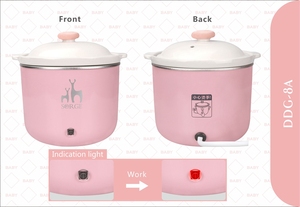 Sorge <strong>Small</strong> Size Baby Food Portable <strong>Slow</strong> <strong>Cooker</strong> with Ceramic Pot 0.8 Quart Capacity - Product Image 4