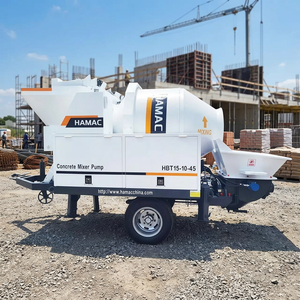 Pompe à béton diesel C3 DHTB15 62/72/92KW, portée verticale 120m, horizontale 350m, conforme aux normes de construction, pompe compétitive neuve - Product Image 2