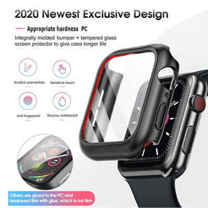 Coque personnalisée 2 en 1 40MM 41MM 42MM 44MM 45MM avec protection d'écran en verre pour Apple Watch Série 11 12 SE antichoc - Product Image 2