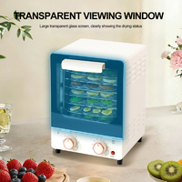 LGO RVS 8-laags voedseldroger verwarming gedroogd fruit huishoudelijk gebruik elektrische voedseldehydrator