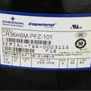 Compresseur frigorifique Copeland CR36K6M-PFZ-101 pour refroidissement et chauffage à basse température - Product Image 1