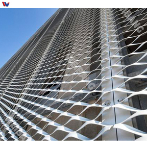 Maille métallique expansée en aluminium durable pour la décoration de façade de bâtiment extérieur, plafond, anti-corrosion, taille personnalisable - Product Image 6