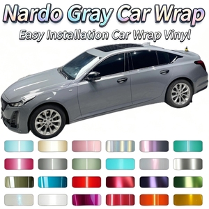 Vinilo Gris Nardo, Material PET, Alta Resistencia a la Tracción, Anti-Grietas, Película para Envolver Autos, <span class=keywords><strong>Precio</strong></span> <span class=keywords><strong>de</strong></span> Distribuidor, Vinilo 3M Gris Nardo - Product Image 1