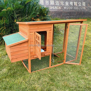 Baskılı desen ile özel SDC004 boyutu açık ahşap tavuk Coop tasarım - Product Image 3