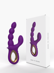 USB-Aufladbarer Silikon-Aufblasbarer G-Punkt <span class=keywords><strong>Rabbit</strong></span>-<span class=keywords><strong>Vibrator</strong></span> Vibration Weibliches Stimulations-Masturbationsgerät Spaßige Erwachsenenprodukte - Product Image 2