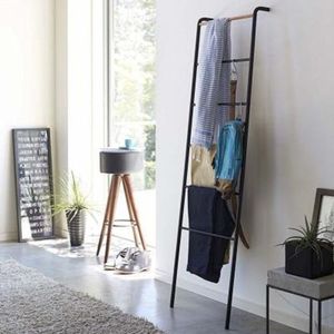 China Metal Furniture Factory Iron <strong>Leaning</strong> <strong>Ladder</strong> 5 Rungs Bedside Towel Floating <strong>Shelves</strong> - Product Image 5