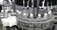 Étiqueteuse de colle thermofusible d'étiquette d'opp de bouteille d'eau minérale de 12 têtes
