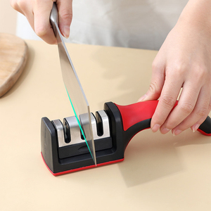 Affûteur de <span class=keywords><strong>Couteaux</strong></span> de Cuisine Portatif Multifonctionnel à 3 Étapes Rapides avec Base Antidérapante - Product Image 3