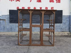 Ucuz büyük ahşap açık kedi muhafaza Catio kafes ile asfalt çatı - Product Image 4