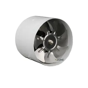 4 5 6 7 8 10 12 inç topraksız yetiştirme odası karışık akış hattı havalandırma egzoz endüstriyel Fan kanal Booster fanlar