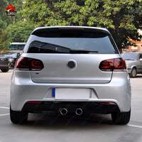Kit Carrosserie R20 Style Pare-chocs Avant Calandre Jupes Latérales Diffuseur Pare-chocs Arrière pour Volkswagen Golf 6 Accessoires Modifiés