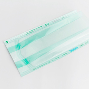 Sacs en rouleau thermoscellables médicaux, sacs en rouleau plats pour stérilisation, sacs de désinfection jetables personnalisés en papier-plastique - Product Image 1