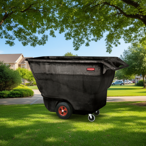Bidone per rifiuti Rubbermaid Commercial da 800 L con sistema di ribaltamento per uso esterno - Product Image 3
