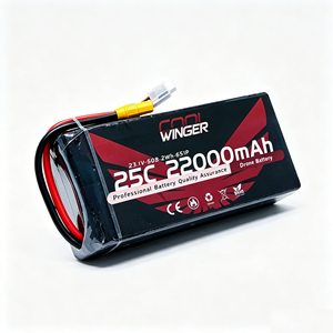 Batterie lithium-ion JAHORN haute capacité 22000mAh 25C 6S 23.1V LCO LIVH pour drone FPV - Product Image 4