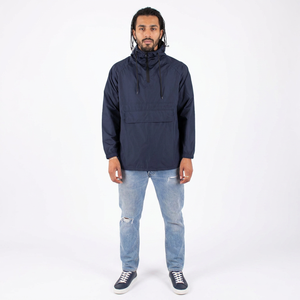 Veste coupe-vent unisexe surdimensionnée personnalisée, coupe ample, col montant personnalisé, capuche respirante, streetwear d'hiver tendance - Product Image 1
