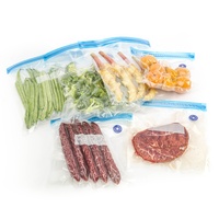 Kits de sacs sous vide approuvés par l'EPR allemand, sacs refermables sous vide réutilisables pour aliments, pompe à valve d'air