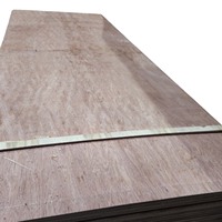 Tablero de Madera Contrachapada Okoume Premium, Panel de Madera Ligero, Duradero y Ecológico para Muebles, Interiores Marinos, Logotipo Personalizado