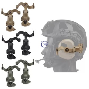 Adaptador <span class=keywords><strong>de</strong></span> Riel Táctico <span class=keywords><strong>de</strong></span> Alta Calidad, Ligero, con Rotación Multiángulo, para Caza al Aire Libre, Accesorios para <span class=keywords><strong>Auriculares</strong></span> Tácticos - Product Image 2